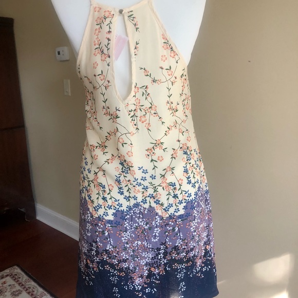 Ombré floral mini dress - Picture 5 of 8